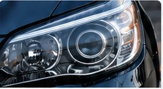 Restored vehicle headlight